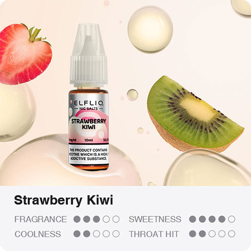 ELFLIQ - Strawberry Kiwi - 10ml - 10mg